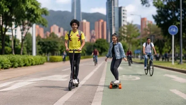 Gobierno presenta proyecto para regular patinetas y scooters eléctricos en Colombia