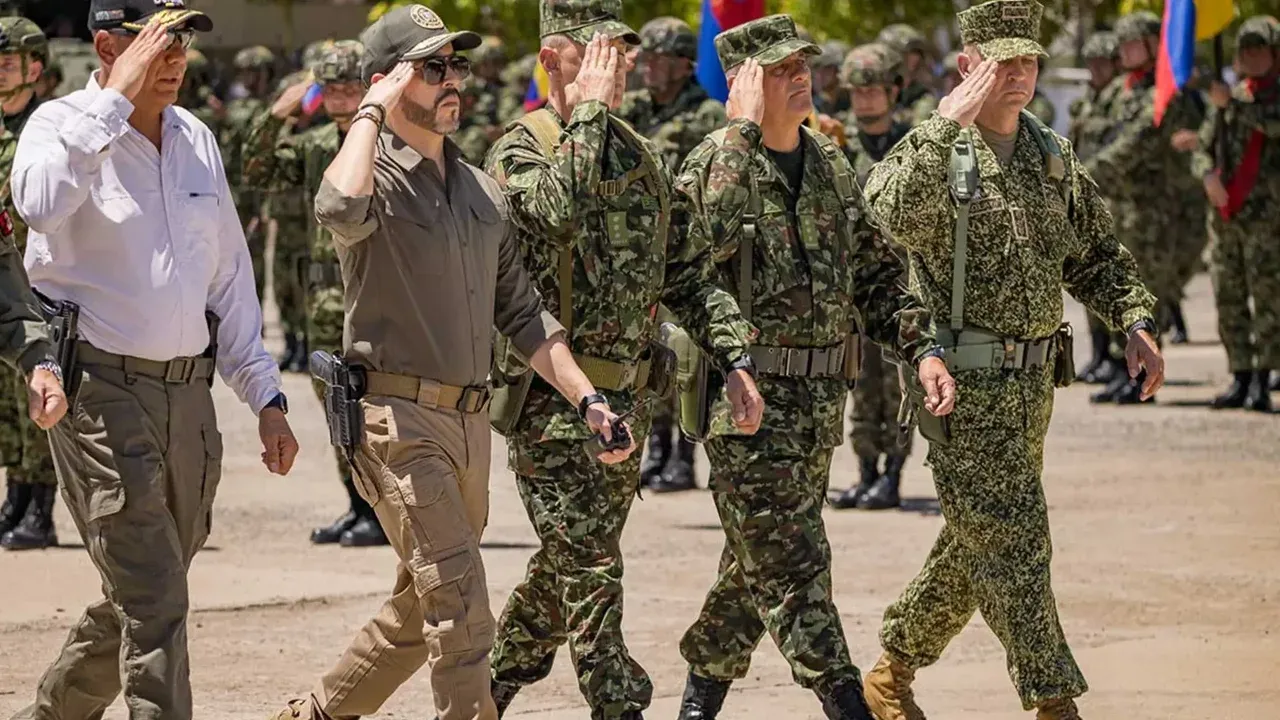 Gobierno reactiva la Fuerza de Tarea Conjunta Urano con base en Aguachica