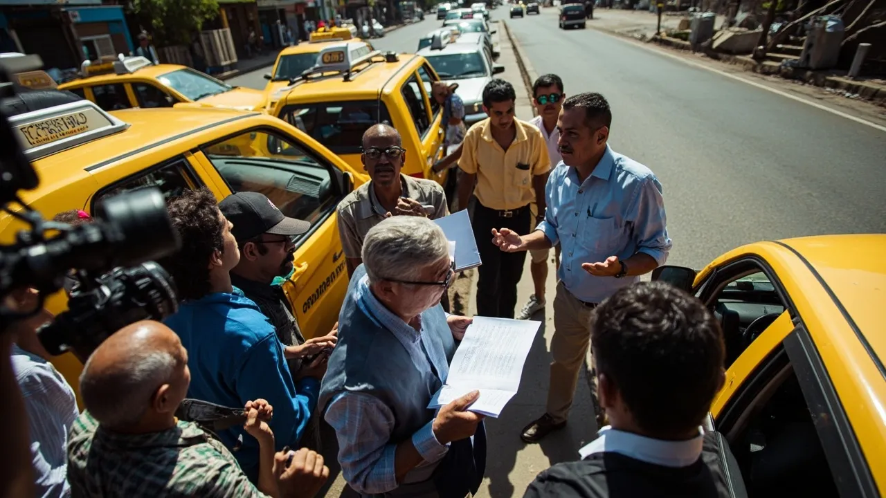 El gobierno de De la Espriella reactiva el trámite de planilla obligatoria para taxis