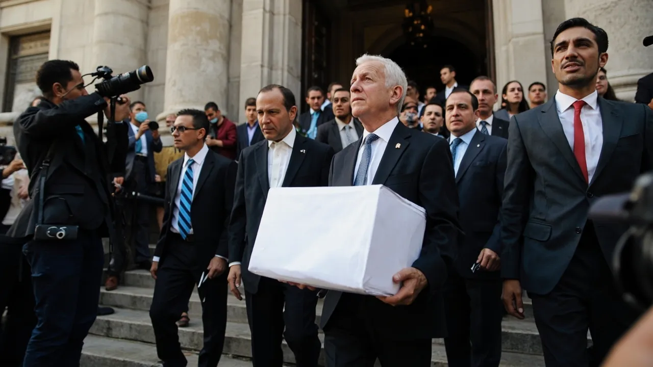 El Gobierno entrega a la Fiscalía un Libro Blanco con información sobre irregularidades en el Estado Defensores de la Patria