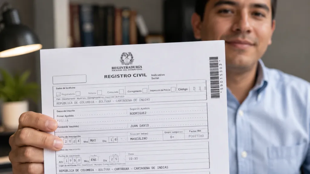 Decreto 0732 de 2026 elimina el cobro por corrección del componente sexo en documentos de identidad
