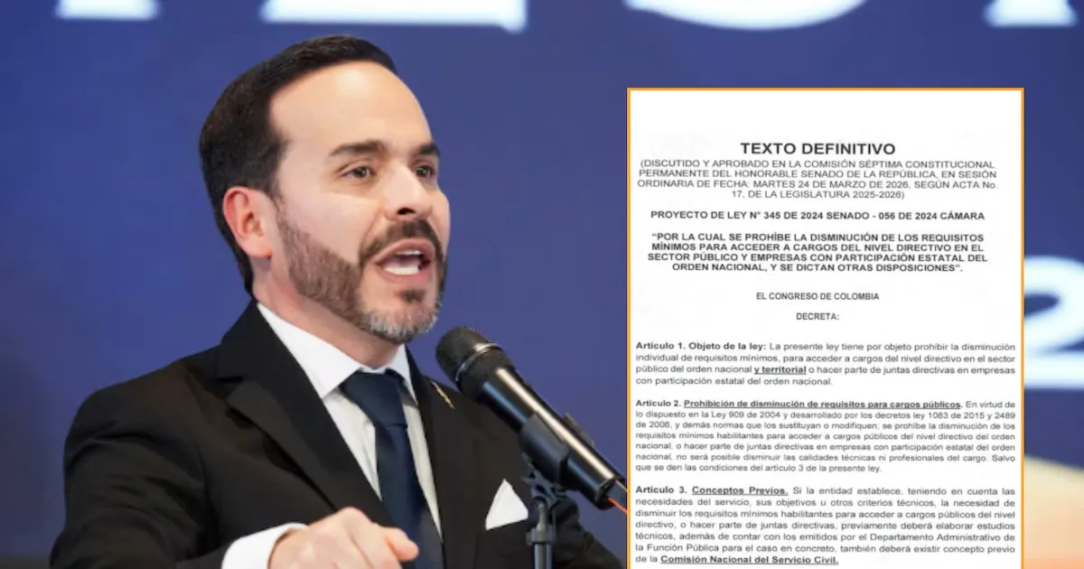 Gobierno objetó proyecto que fija requisitos para cargos directivos y lo calificó de “innecesario”