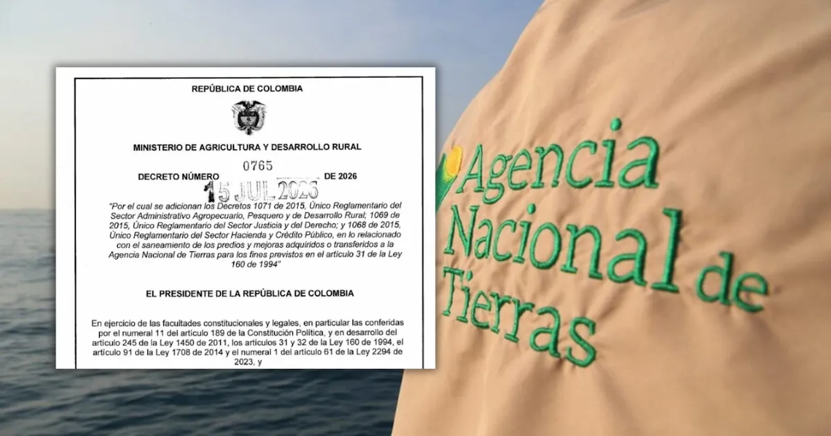 Ministerio de Agricultura defiende decreto sobre adquisición de predios y lo enmarca en la Ley 160 de 1994