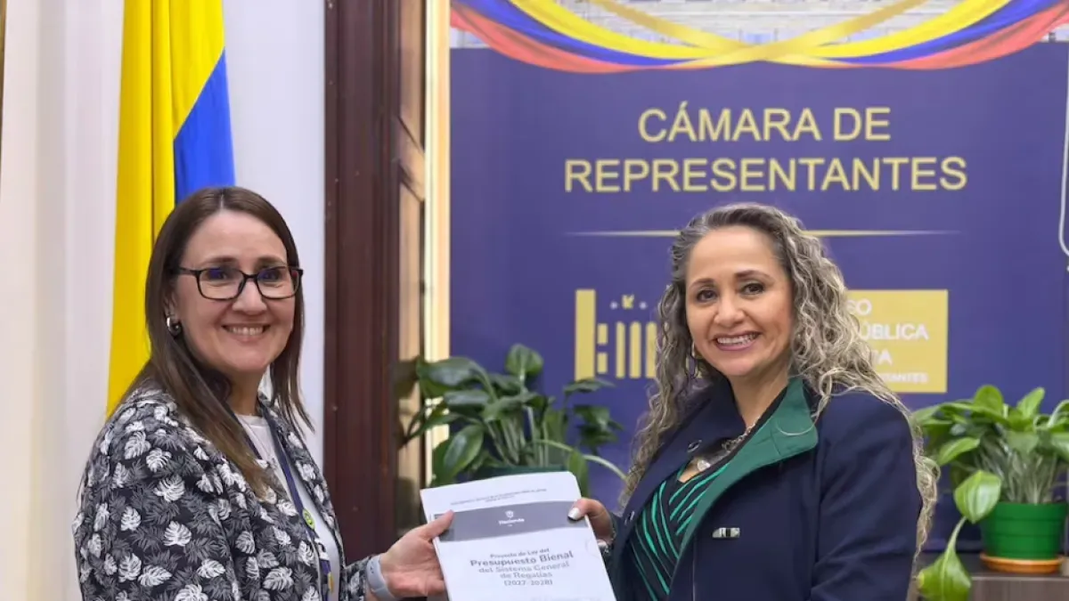 Gobierno nacional radica ante el Congreso el proyecto de presupuesto de regalías para el bienio 2027-2028