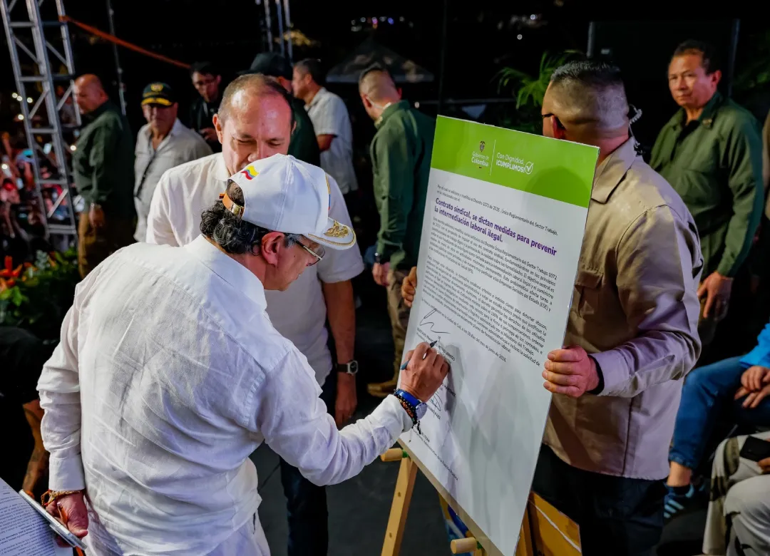 Gobierno expide decreto para vigilar contratos sindicales y frenar intermediación ilegal