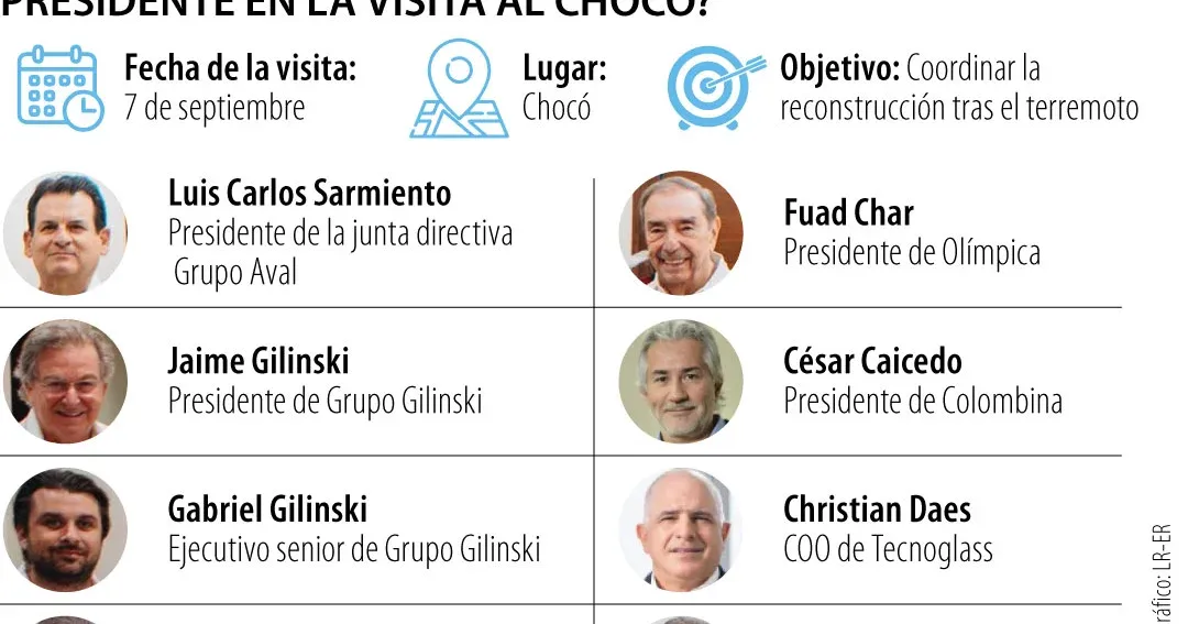 Gobierno convoca a grandes empresarios en Chocó para coordinar la reconstrucción