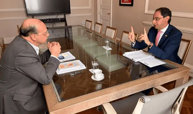 Inicia el empalme entre el gobierno saliente y el equipo de Abelardo de la Espriella en la Casa de Nariño