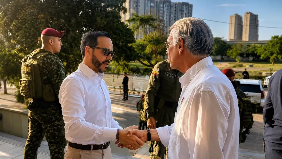 Gobernador Verano se reunió en Barranquilla con el presidente electo Abelardo De La Espriella