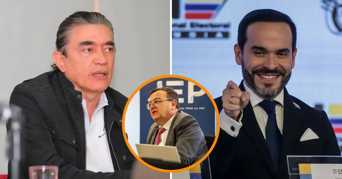 Gustavo Bolívar califica como “declaratoria de guerra” la exclusión del presidente de la JEP en la posesión de Abelardo de la Espriella