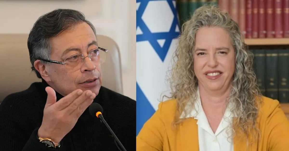 Petro cuestiona a De la Espriella por el nombramiento de la próxima embajadora de Israel en Colombia