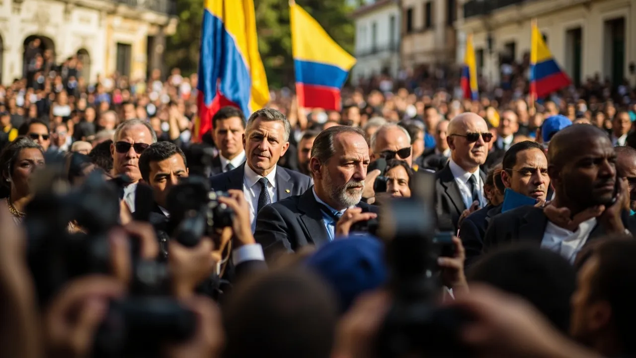 Abelardo de la Espriella asume la presidencia de Colombia con una ceremonia inédita en Cali