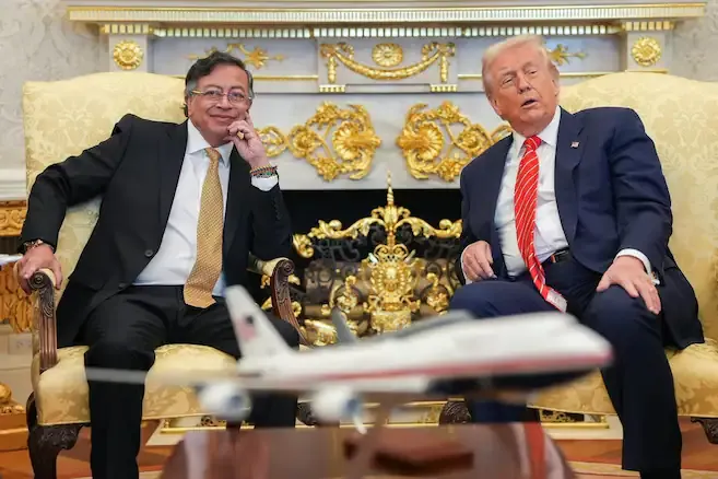 Petro y Trump conversan por teléfono sobre la salida del presidente colombiano de la lista Clinton