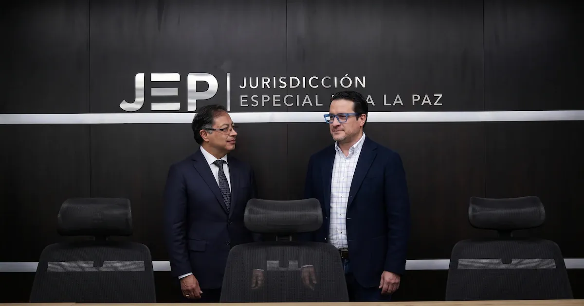 Petro salió en defensa de la JEP tras declaraciones del ministro de Justicia del gobierno de De la Espriella