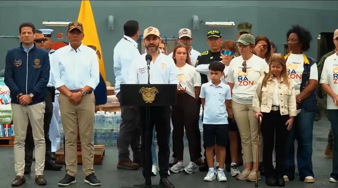 Presidente De La Espriella anuncia envío de más de 260 kilos de medicamentos a Buenaventura tras terremoto
