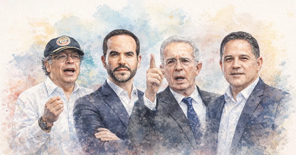 El presidente del Senado quiere abrir una mesa con Petro, De la Espriella y Uribe