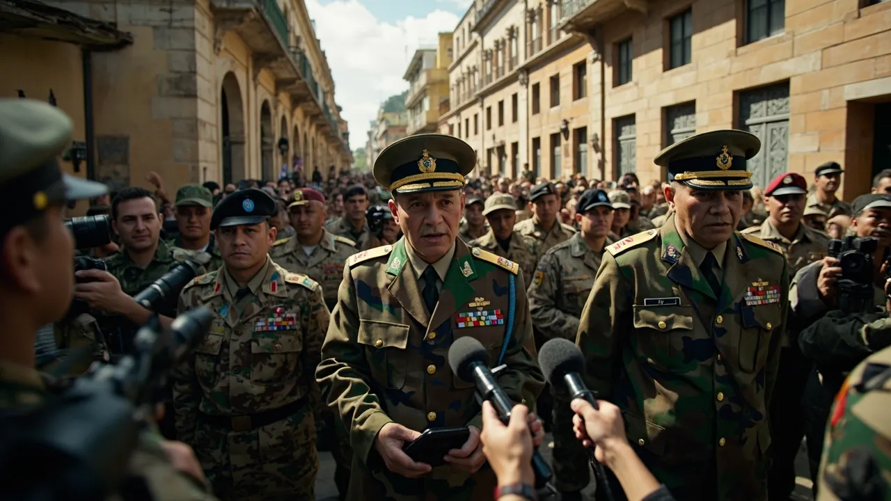 Abelardo de la Espriella designó al general Erick Rodríguez como nuevo comandante de las Fuerzas Militares
