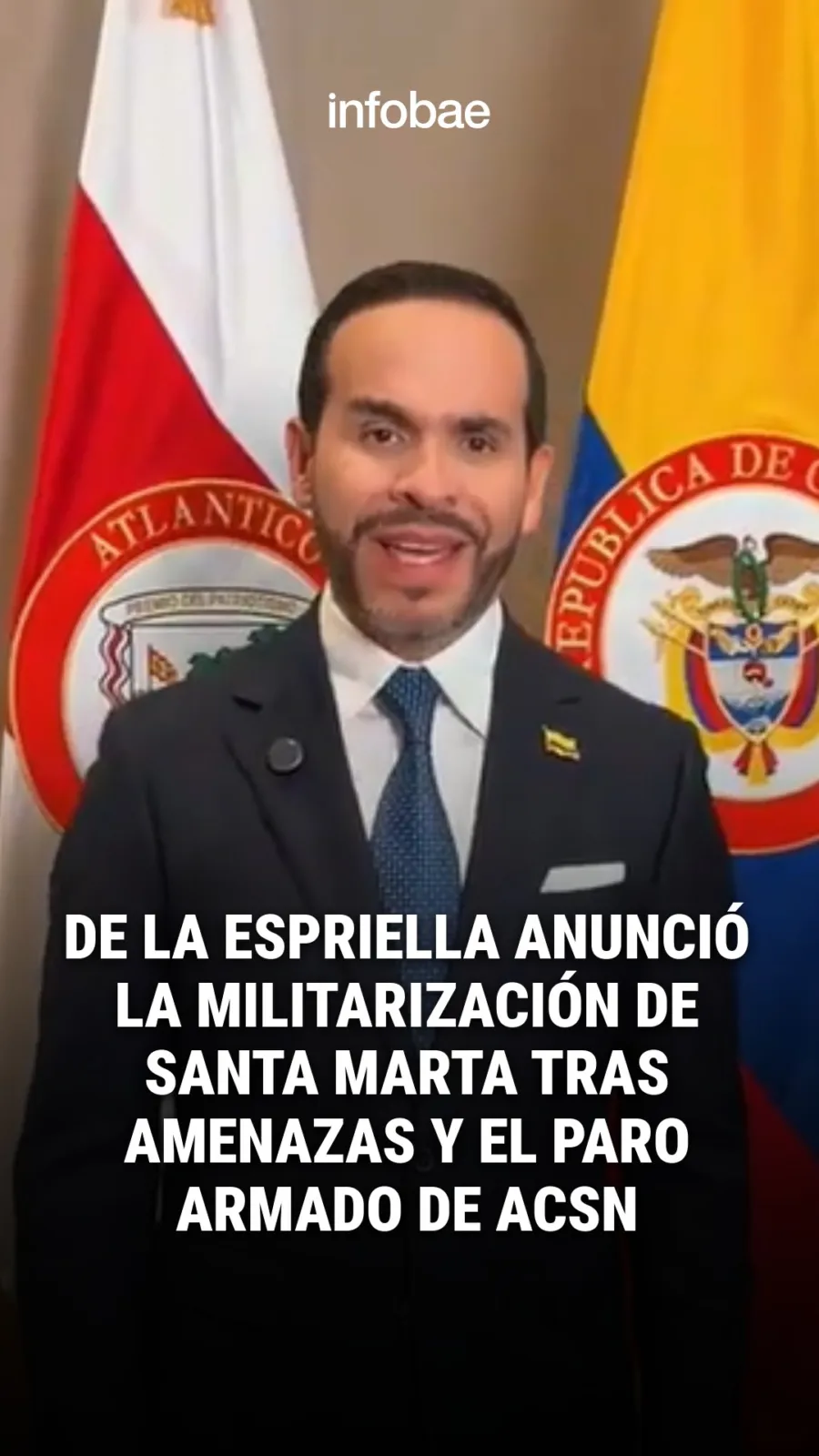 Gobierno refuerza presencia militar y policial en Santa Marta tras acciones de las Acsn