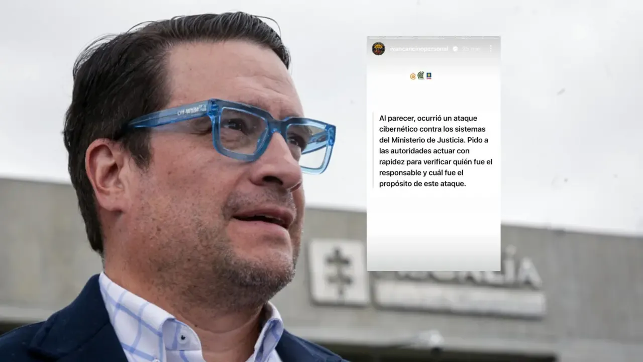 Cancino denuncia un ciberataque contra el Ministerio de Justicia en la última semana del gobierno Petro