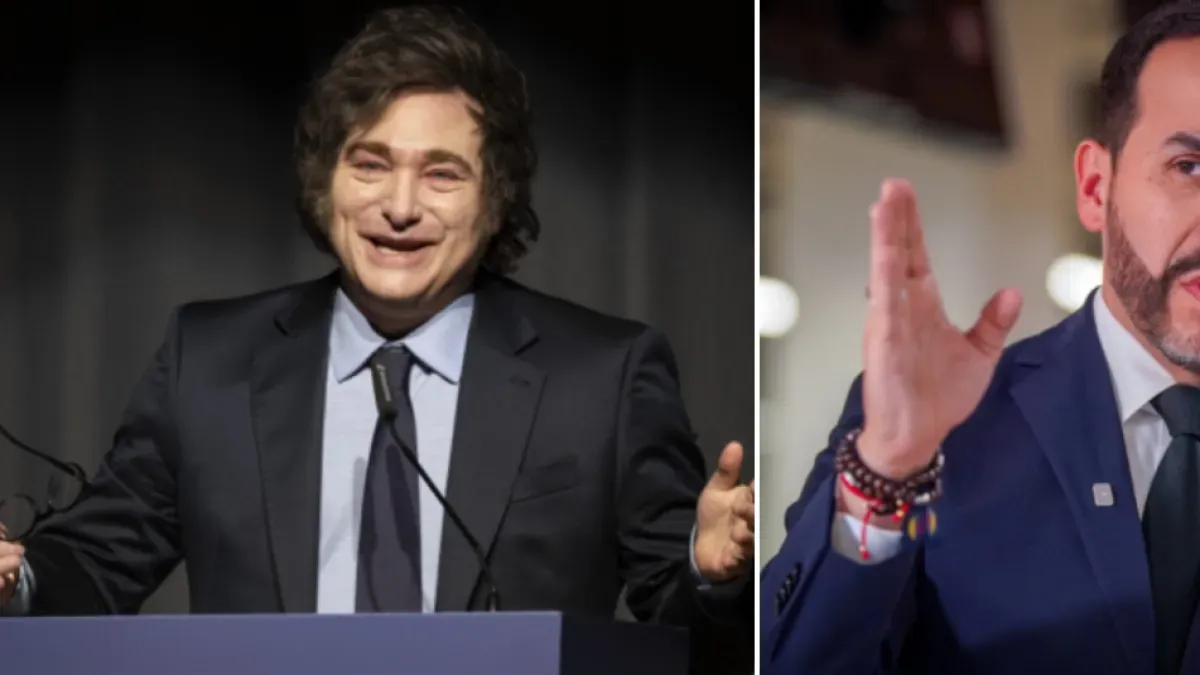 Milei felicita a Abelardo de la Espriella y habla de un “león y un tigre” para Latinoamérica