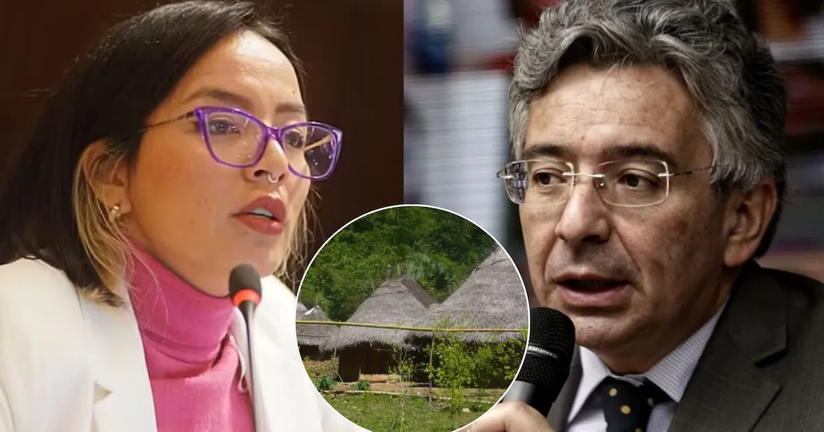 Jennifer Pedraza defiende el decreto de Entidades Territoriales Indígenas frente a las críticas de Enrique Gómez