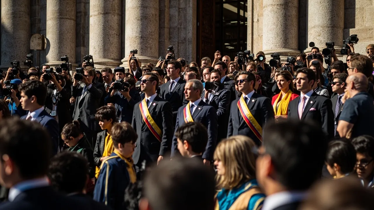 Abelardo de la Espriella asumió la Presidencia de Colombia en una jornada ceremonial