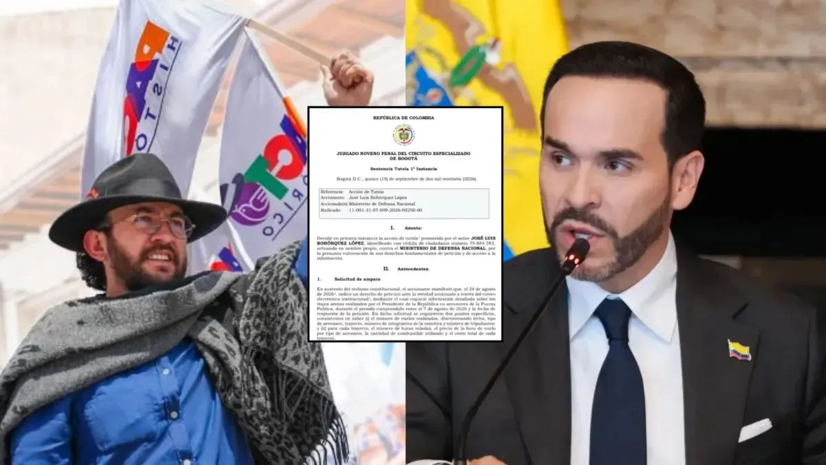 Juez ordena al Ministerio de Defensa entregar en 48 horas la información de los vuelos del presidente De La Espriella