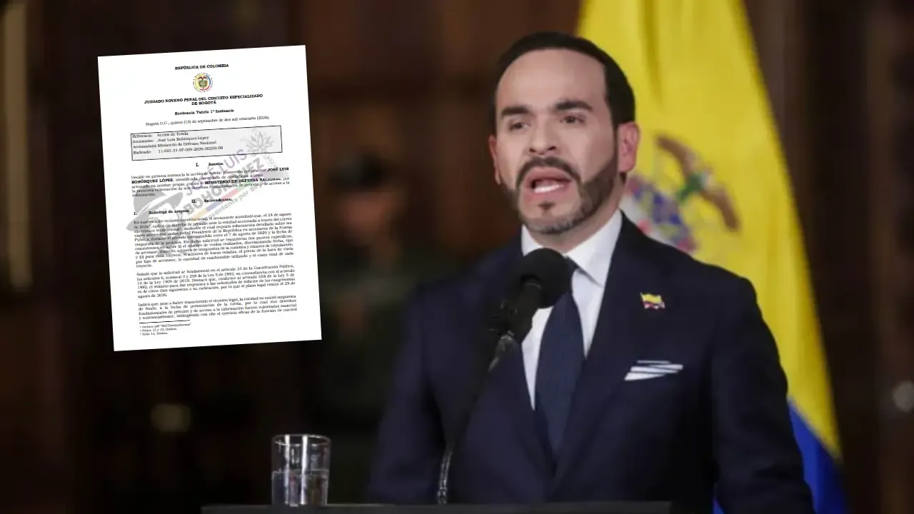 Juez ordena al Ministerio de Defensa entregar información sobre los vuelos del presidente De la Espriella