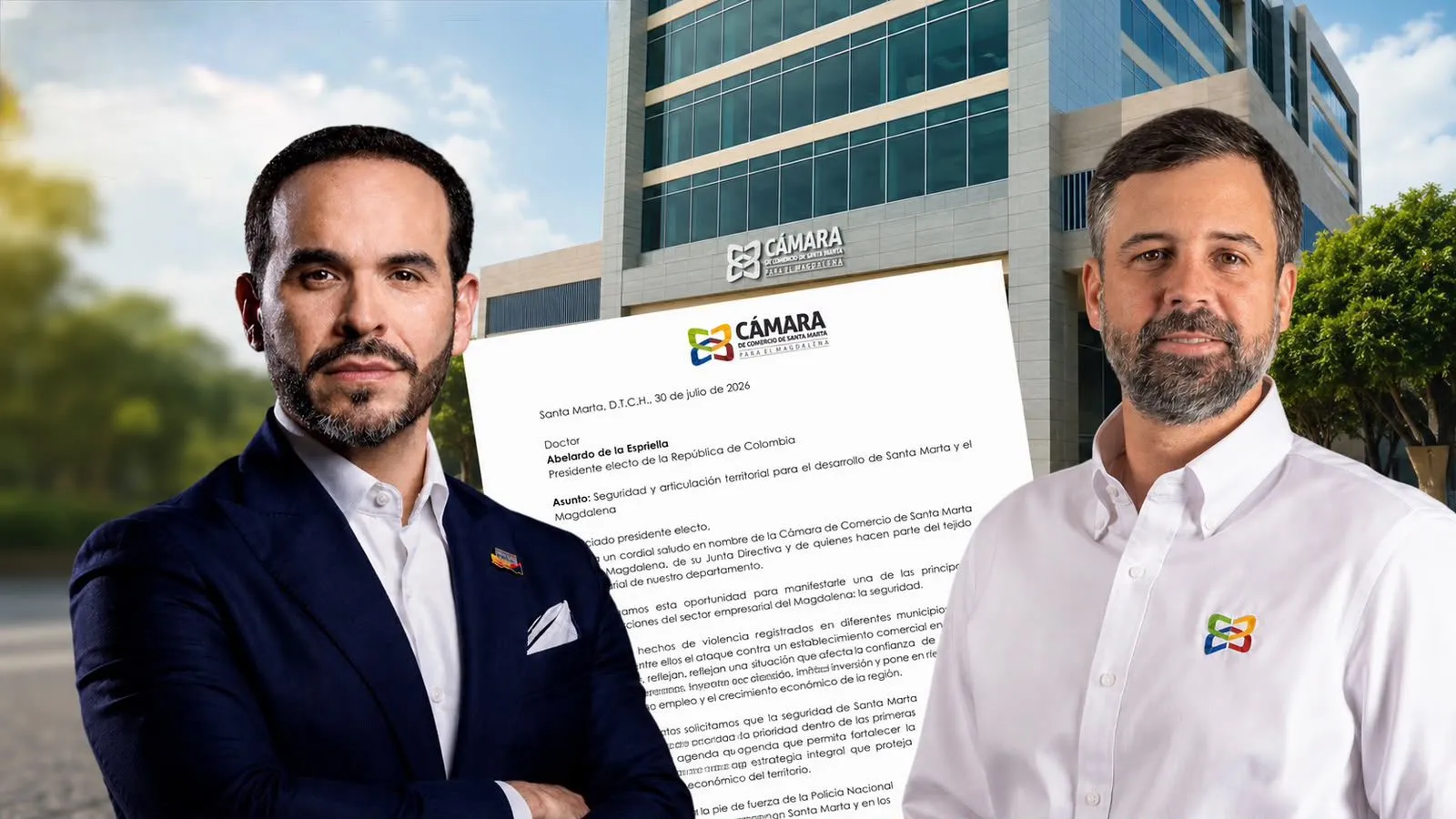 Cámara de Comercio de Santa Marta pide al nuevo presidente priorizar la seguridad en el Magdalena