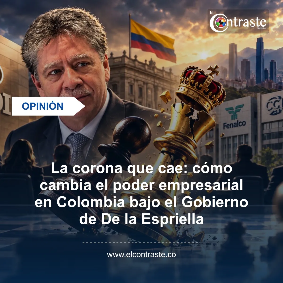 Análisis describe reconfiguración del poder gremial en Colombia bajo el gobierno de De la Espriella