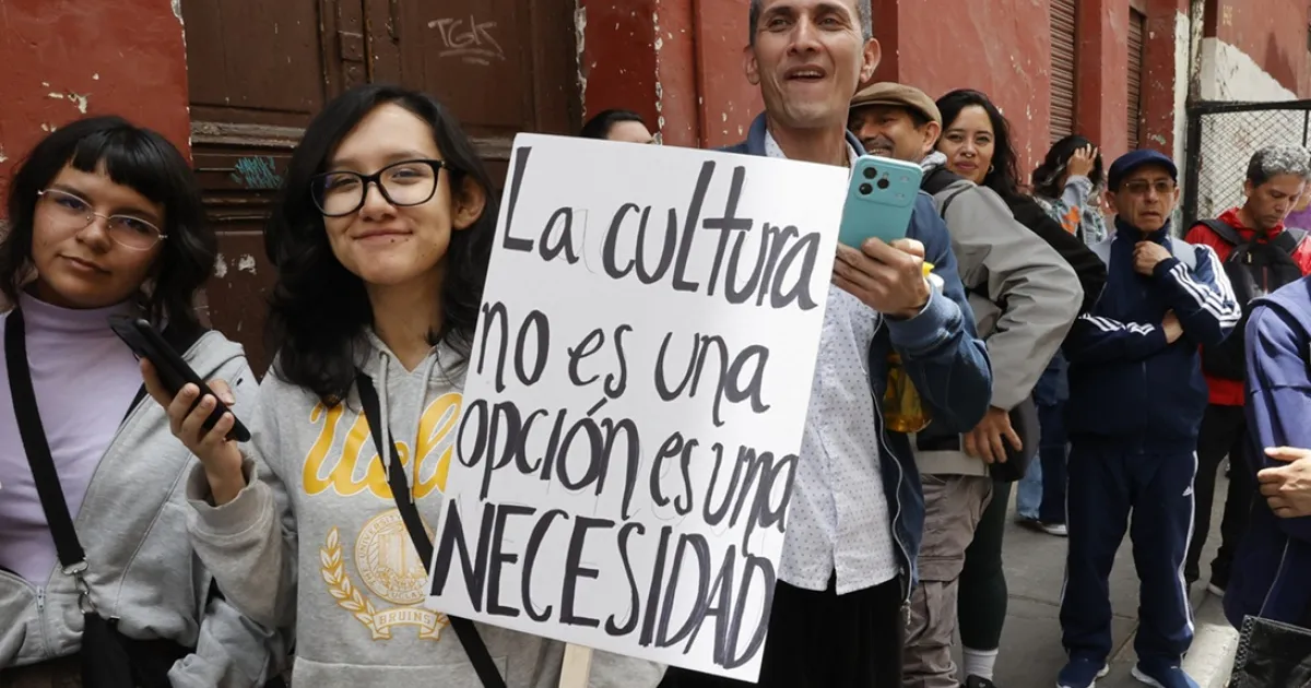 El sector cultural colombiano se moviliza contra el recorte presupuestal al Ministerio de Cultura