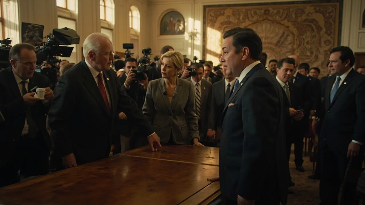 La esposa del secretario de Estado de EE. UU. acompañó el encuentro con el presidente Abelardo de la Espriella