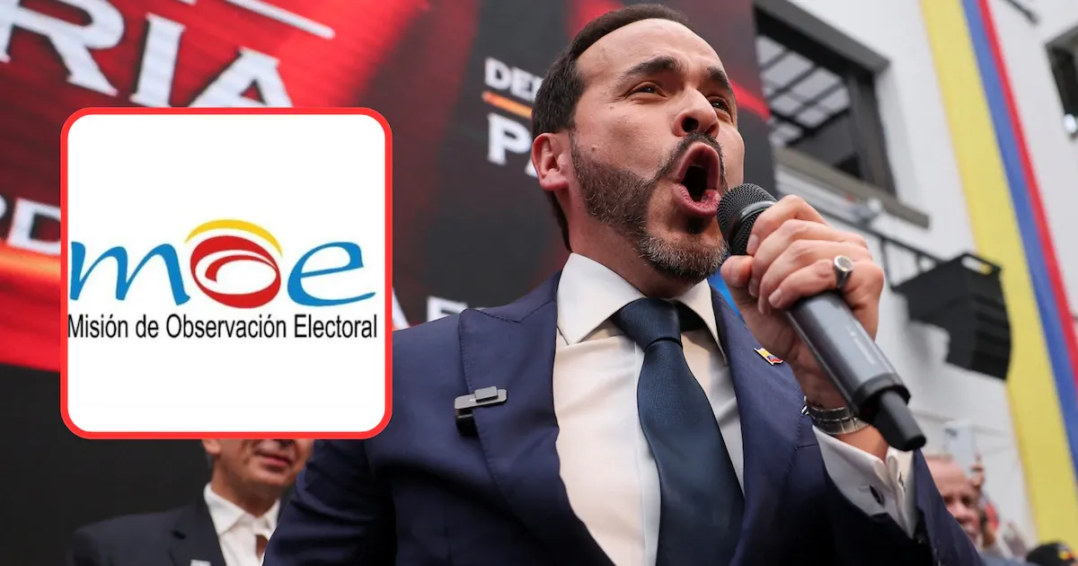 La MOE saluda a Abelardo de la Espriella como presidente electo y exhorta a la madurez política