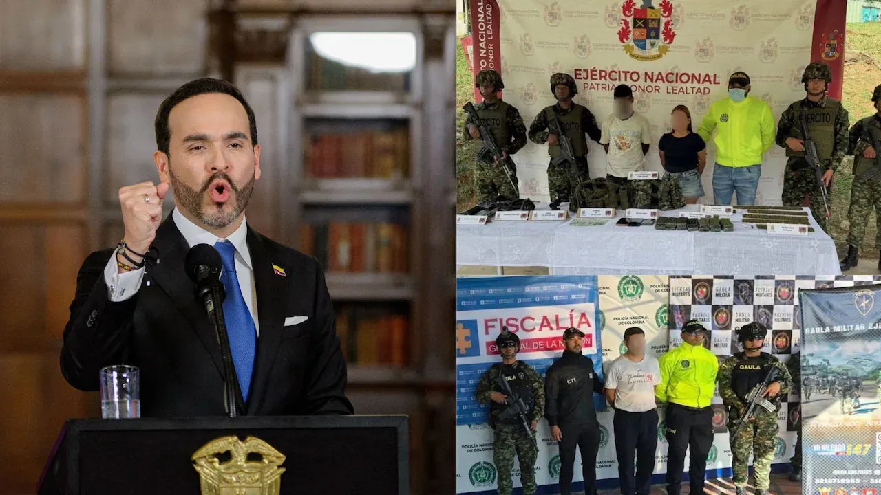 Presidente reporta capturas e incautaciones en Guaviare, Risaralda y Antioquia