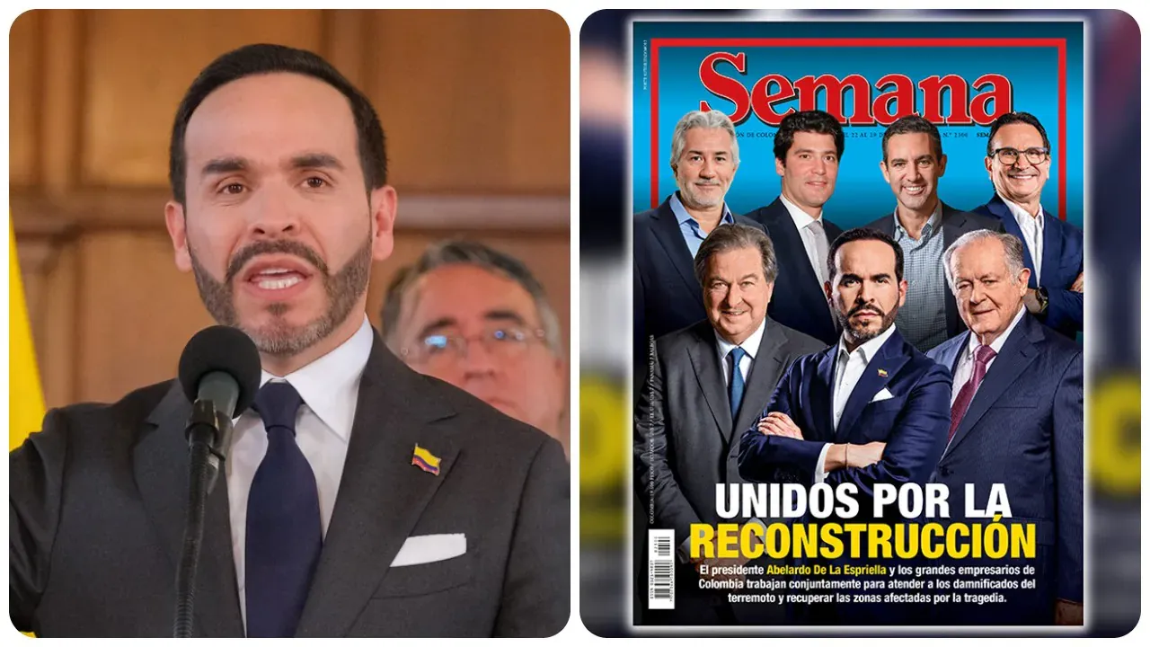 “La reconstrucción de Colombia es una tarea que nos convoca a todos”: De La Espriella tras portada de SEMANA