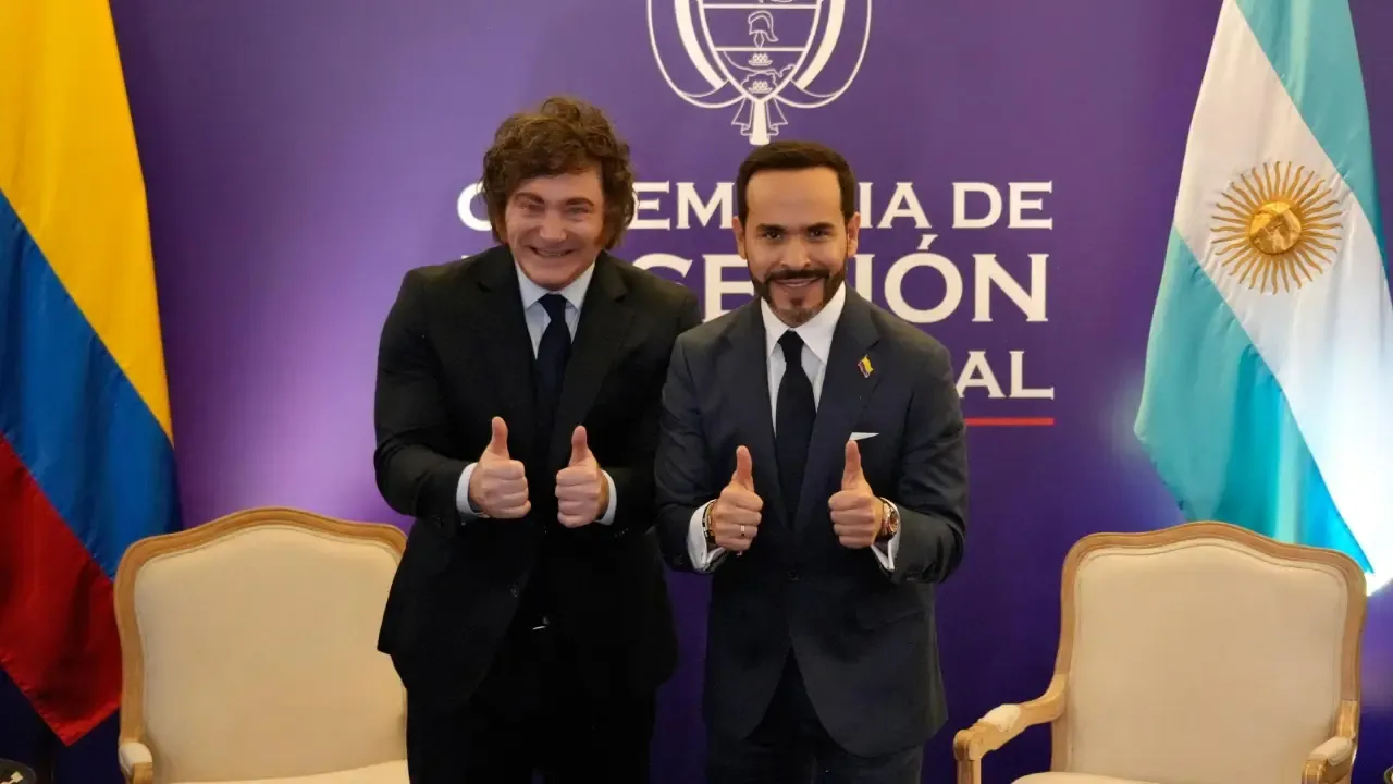 Abelardo de la Espriella sostuvo un encuentro con Javier Milei horas antes de la posesión presidencial