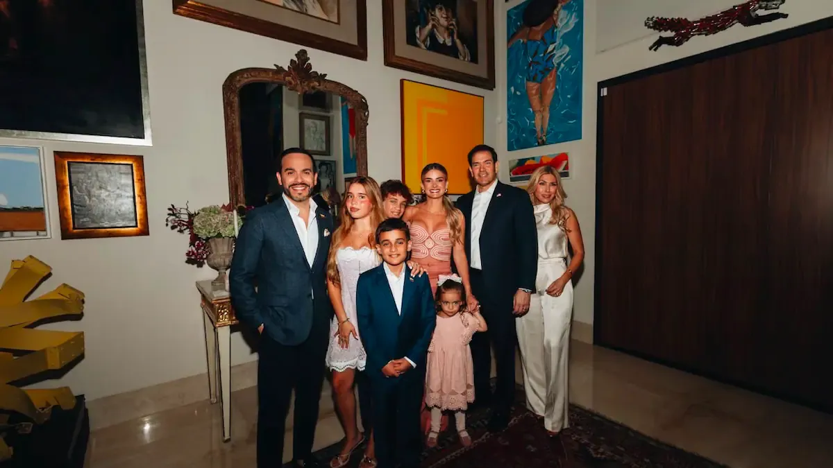 Se filtran fotos de la cena privada entre Abelardo de la Espriella y Marco Rubio en Barranquilla