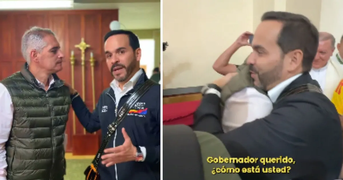Abelardo de la Espriella se reunió con el gobernador de Antioquia en San Pedro de los Milagros