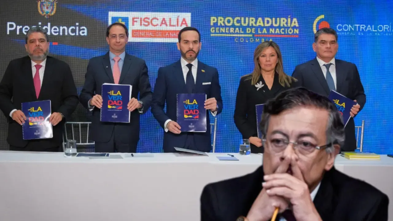 De la Espriella y Restrepo radican un 'Libro de la Verdad' con denuncias sobre el gobierno Petro