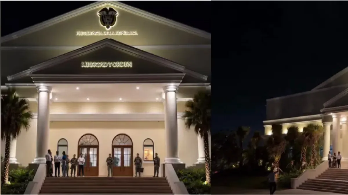 Así quedó la sede presidencial alterna en Barranquilla donde Abelardo de la Espriella hizo su primera alocución