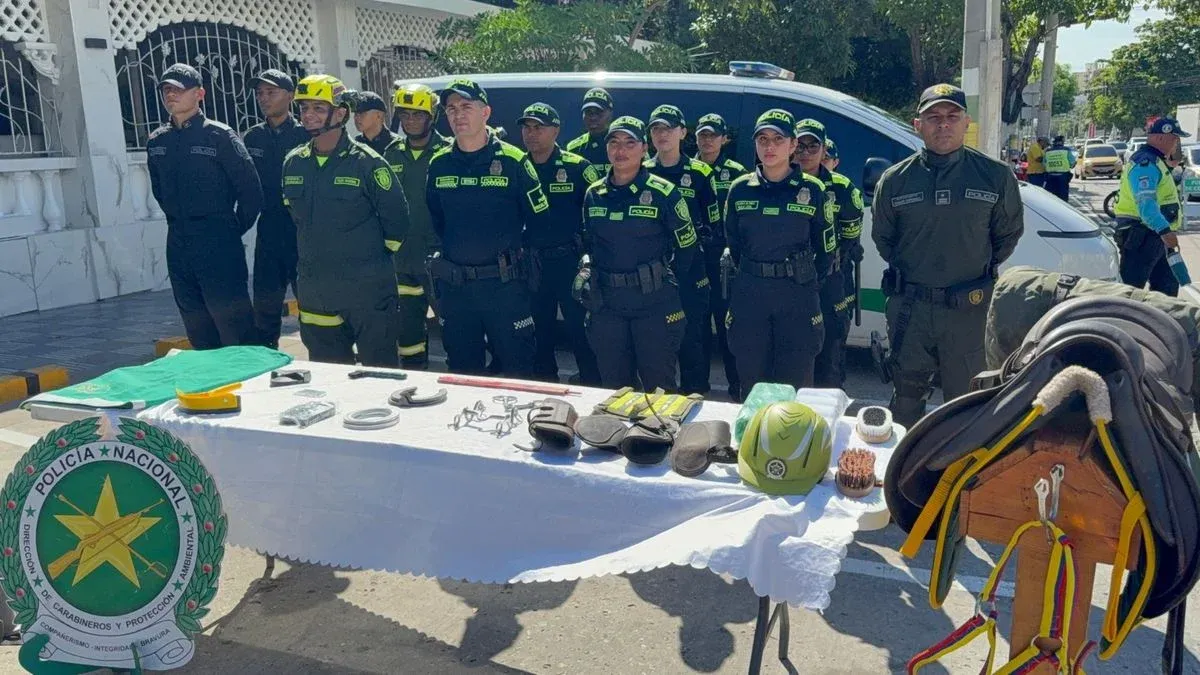 Llegaron a Barranquilla los primeros 50 miembros del Bloque de Seguridad Urbana anunciado por el presidente de la República