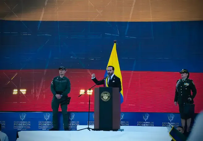 De la Espriella en su primer discurso: “la opción del diálogo está completamente agotada”