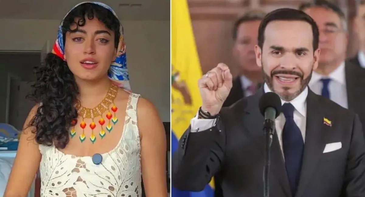 Sofía Petro cuestiona al presidente De la Espriella por aparecer armado en público