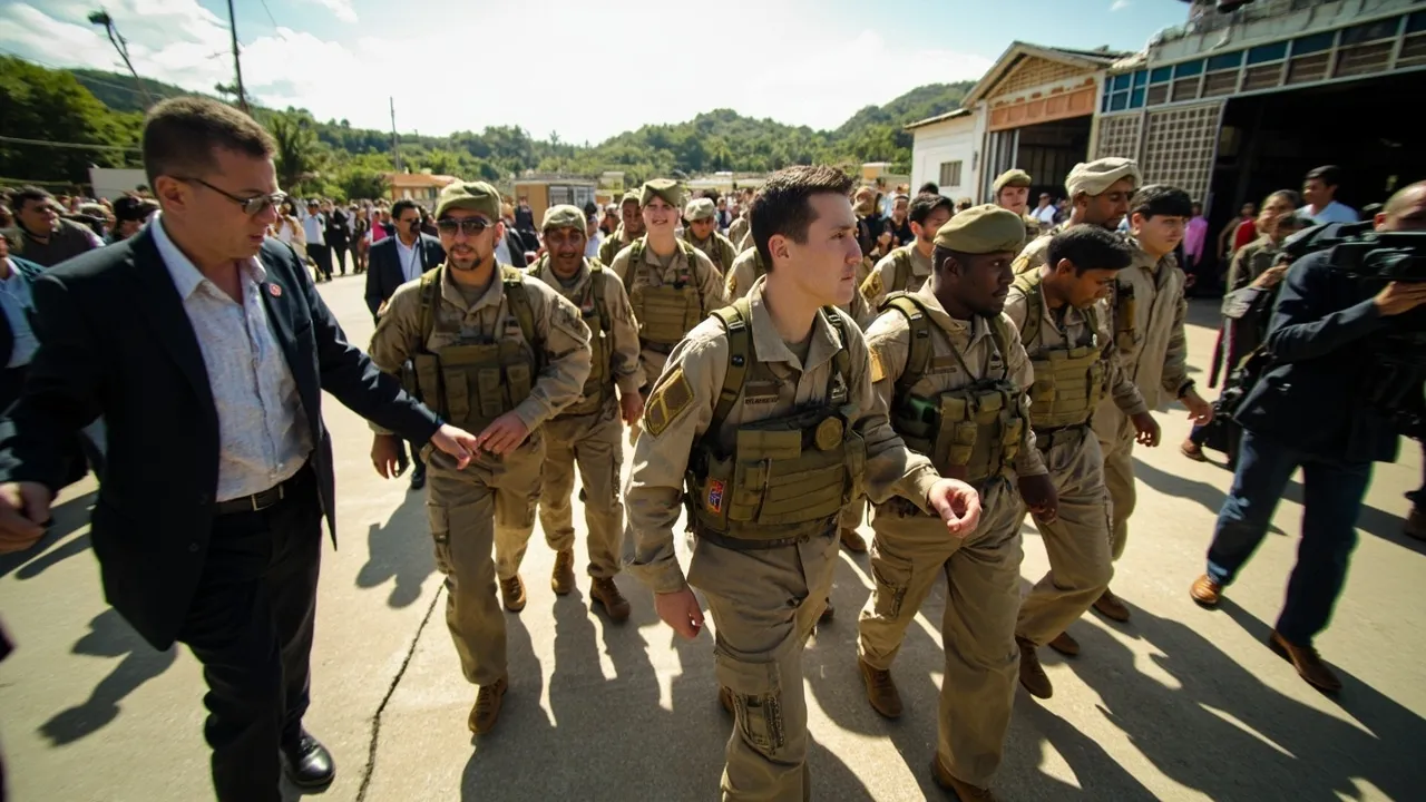 Estados Unidos envía 10 brigadistas a Colombia por orden de Trump, como apoyo a De la Espriella
