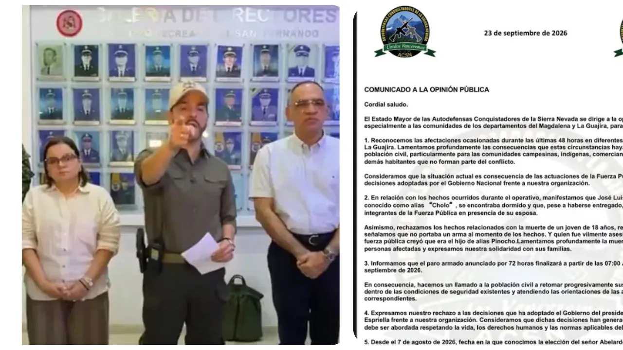 Conquistadores de la Sierra anuncian el fin del paro armado en medio de la ofensiva militar del Gobierno