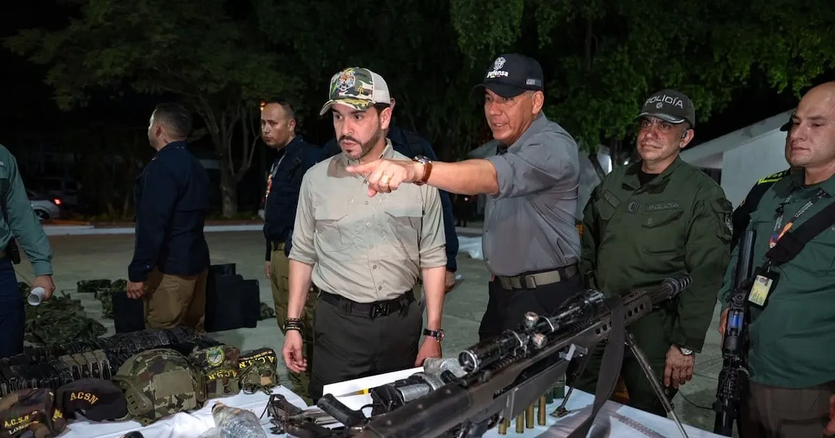 Gobierno presenta balance de seguridad: 25.353 capturas y 65 toneladas de cocaína incautadas en 50 días