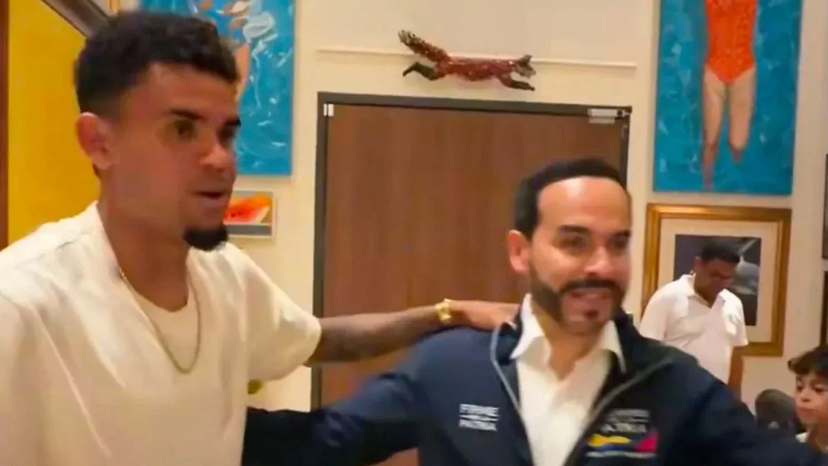 Luis Díaz visitó al presidente electo Abelardo de la Espriella y habló del deporte como prioridad