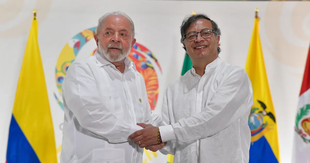 Lula llamó a Petro para despedirse antes del traspaso de mando a De la Espriella