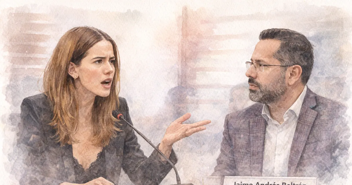Mafe Carrascal respalda moción de censura contra el ministro de Vivienda por irse de vacaciones durante la emergencia del terremoto