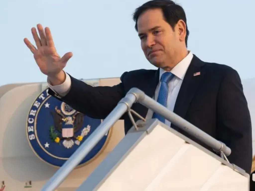 Marco Rubio llega a Barranquilla para una cumbre bilateral con el presidente Abelardo de la Espriella