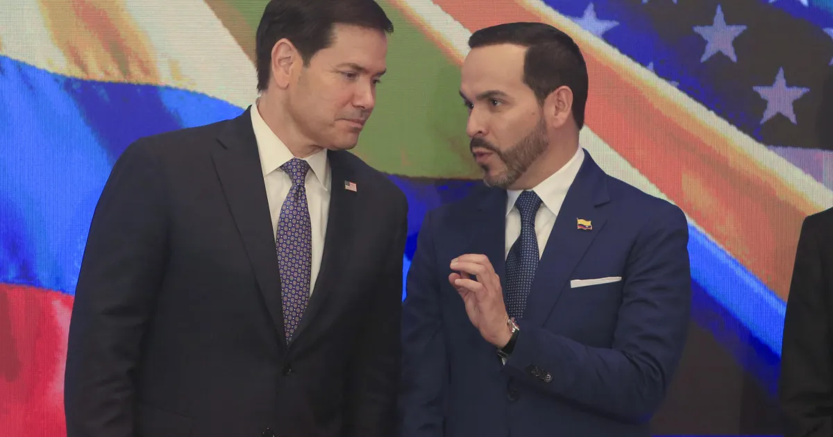 Marco Rubio se reúne con Abelardo de la Espriella en Barranquilla con narcotráfico y comercio en la mesa